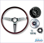 Rosewood Steering Wheel Kit Gm Licensed Reproduction A X F1