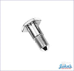 Seat Belt Bolt - Front Fine Thread. Chrome Each. A X