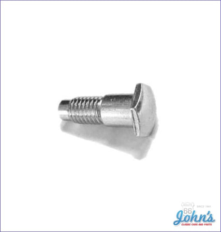 Seat Belt Bolt - Front Inner With Shoulder Belt. With Chrome Finish Each. A X F1 F2
