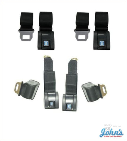 Seat Belt Kit Standard Gm Licensed Reproduction A X