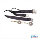 Seat Belt Set With Chrome Lift Latch Style - Universal- Each *choose Color* A F2 F1 X