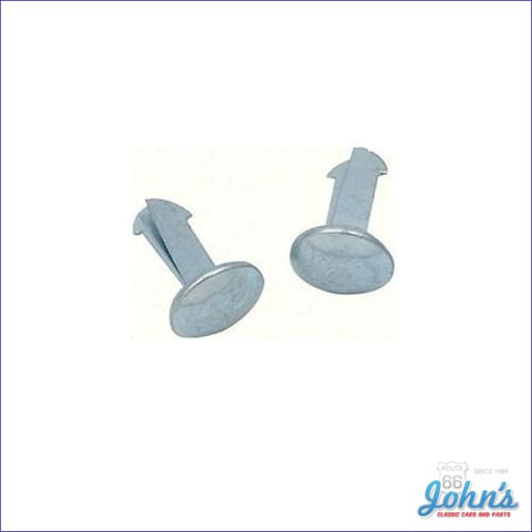 Seat Hinge Cover Fasteners Pair A X F2 F1