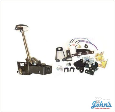 Shifter Assembly With 7 Handle - Includes Adjustable Cable Floor Shift Automatic X