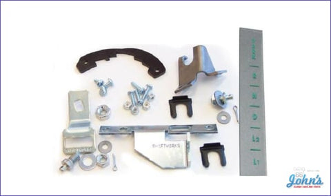 Shifter Conversion Bracket Kit Floor Shift- Upper And Lower. From P/g To Th350/th450 A