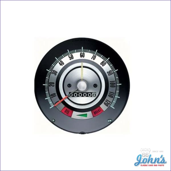 Speedometer Assembly with Speed Warning. GM Licensed Reproduction. for ...