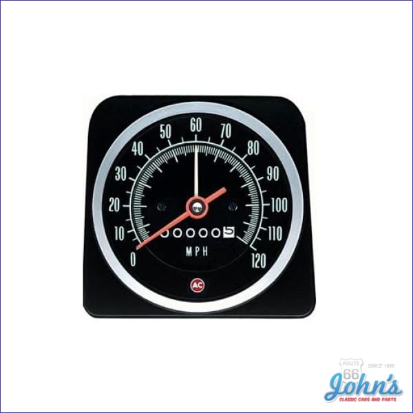 Speedometer Assembly with Speed Warning. GM Licensed Reproduction. for ...