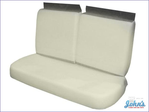 Split Bench Seat Foam- For Cars Without Springs In Back Frame (Os2) A X