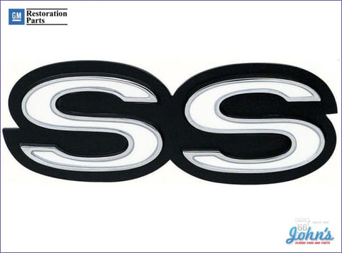 Ss Grille Emblem Gm Licensed Reproduction X F1