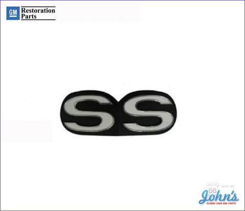 Ss Grille Emblem Gm Licensed Reproduction X