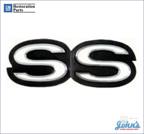 Ss Grille Emblem- Standard Gm Licensed Reproduction F1