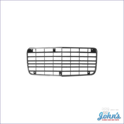 Standard Camaro Grille - Without Hood Release Cut Out. Black (Os1) F2