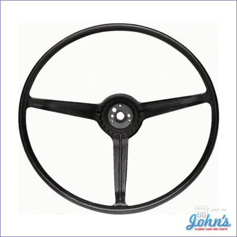 Steering Wheel Only With Standard And Deluxe Interior. Gm Licensed Reproduction. Part # 9745977 F1