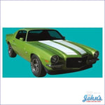 Stencil Kit - Z28 Without Rally Sport With Low Spoiler F2