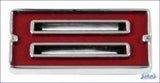 Stick On Emblem 8 For Engine Size - Choose Color. Each Camaro / Red X A F1 F2