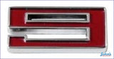 Stick On Emblem 9 For Engine Size - Choose Color. Each Camaro / Red X A F1 F2
