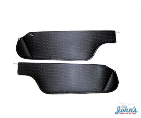 Sunvisors Perforated Material. Pair F2