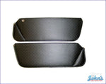 Sunvisors Perforated Material Pair F2