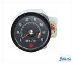 Tachometer 6500 Redline (Ls6)- Gm Licensed Reproduction A