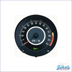 Tachometer- Z/28 396/375Hp- 6000 Redline Gm Licensed Reproduction F1