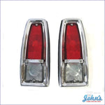 Tail Light Assemblies - Pair. Reproduction. X