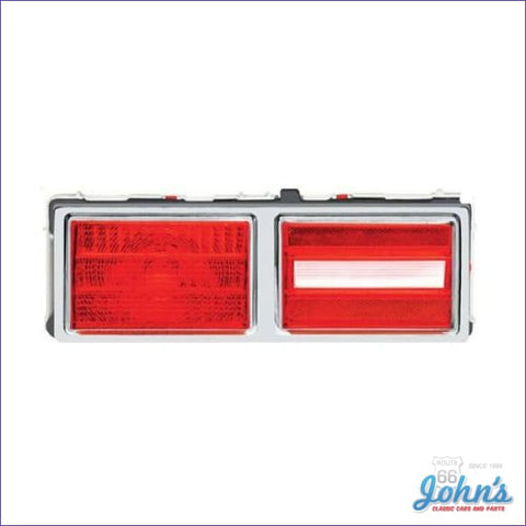 Tail Light Assembly For Standard Models Lh. X