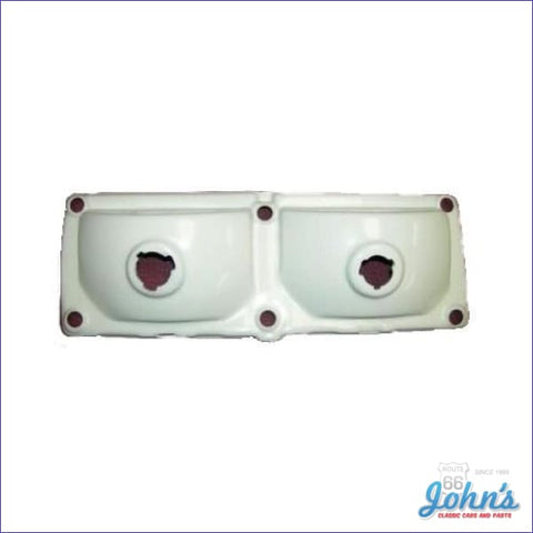 Tail Light Housing Lh. Gm Licensed Reproduction. X