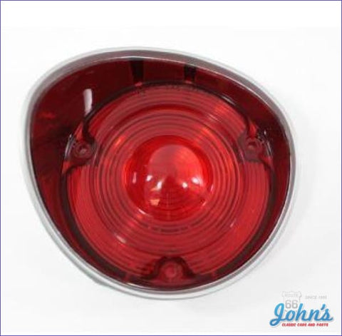 Tail Light Lens Without Chrome Trim Lh Each Gm Licensed Reproduction A