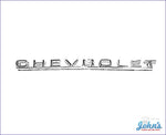 Tailgate Emblem Chevrolet Gm Licensed Reproduction A