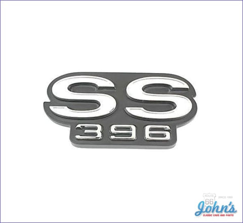 Tailgate Emblem Ss396- Gm Licensed Reproduction. A
