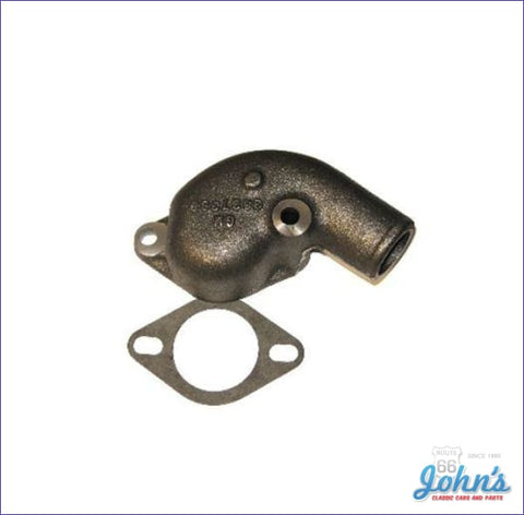 Thermostat Housing L79 Cast Iron Cast# 3827369 Gm Licensed Reproduction A X