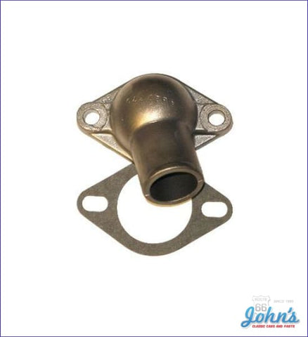 Thermostat Housing Sb Cast Iron Straight Neck Design Cast# 3827370 Gm Licensed Reproduction A X F1