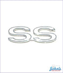 Trunk Emblem Ss - Each. Gm Licensed Reproduction. X