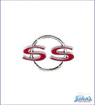 Trunk Lid Emblem Ss- Gm Licensed Reproduction. A