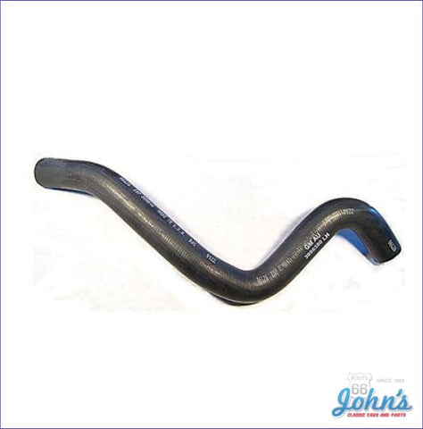 Upper Radiator Hose With 350 Or 400 Without Ac. Gm Part # 3986380 A
