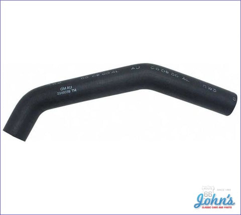 Upper Radiator Hose With Big Block With Curved Neck On The Radiator Or Without Ac. Gm Part # 3946039