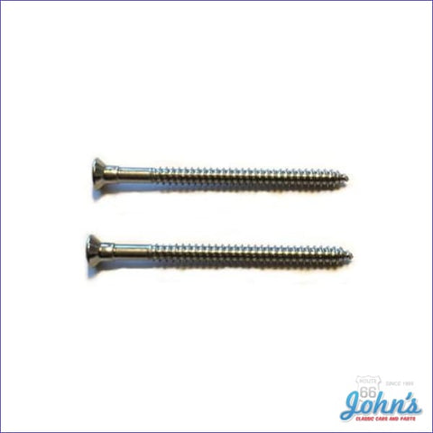 Vent Window Channel To Door 2-1/2 Oe Style Screws 2Pc A