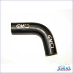 Water Pump Bypass Hose With Gm Logo. Bb Short Pump. A X F1