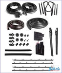 Weatherstrip Kit Convertible W/4Pc Outer Oe Windowfelts. A