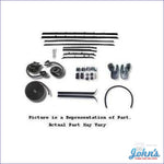 Weatherstrip Kit- Convertible With Standard Interior- Basic Kit With 8Pc Inner & Outer Oe Style