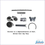 Weatherstrip Kit- Convertible Without Outer Upper Door Reveal Moldings- Basic Kit With 4Pc