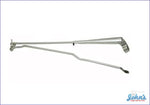 Wiper Arm - With Hidden Wipers Lh. Brushed Finish. F2