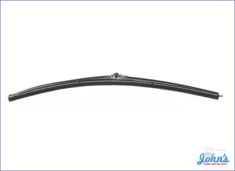 Wiper Blade - With Or Without Hidden Wipers Each. Black Finish. F2